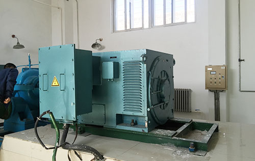 中宁某水电站工程主水泵使用我公司高压电机